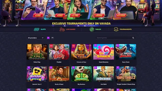 VAVADA CASINO Screenshot